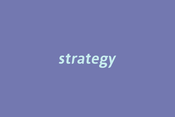 strategy